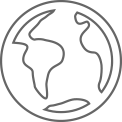 Global presence icon